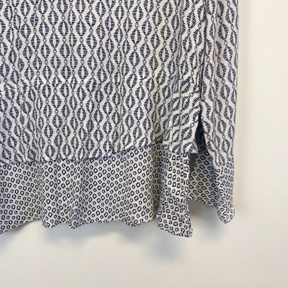 Habitat Clothes to Live In Geometric Button Down Top - Picture 11 of 15